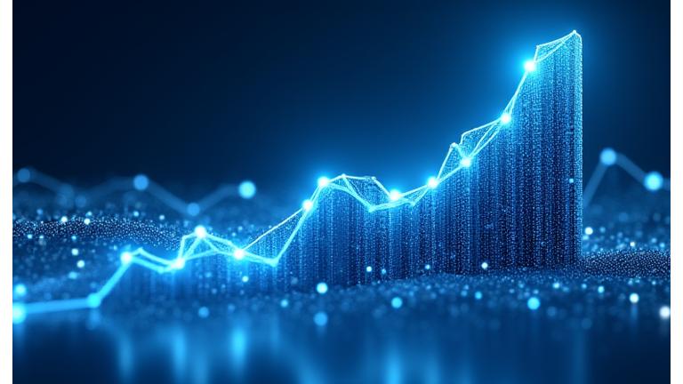 Visualisation de la méthodologie de conseil stratégique de L'Heure Bleue, illustrant les étapes clés de tranformation d'entreprise avec des icônes de croissance et d'optimisation.