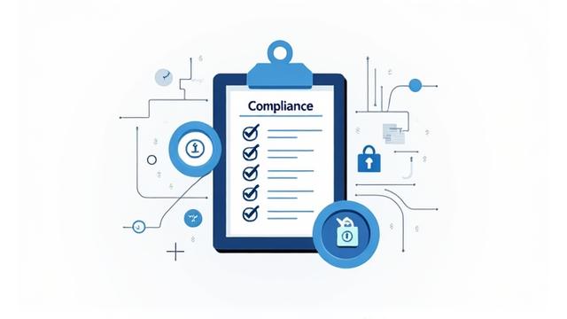 Illustration d'une checklist de conformité RGPD